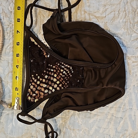 String bikini S tan top is C cup, brown bottom is size 4 VENUS - Picture 9 of 10